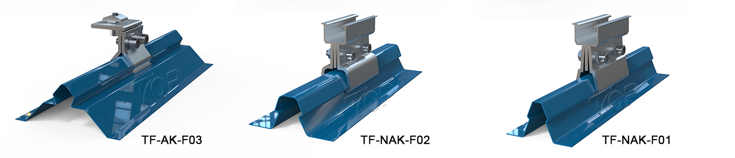 Solar Roof Clamp For Rooftop Mounting System