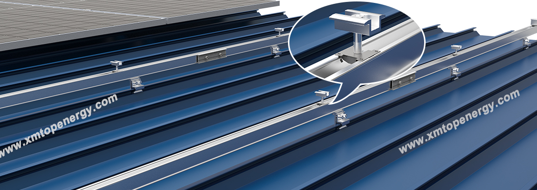 solar roof clamp solution