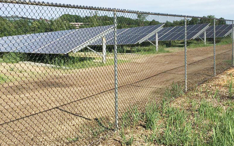 wire mesh fencing for solar