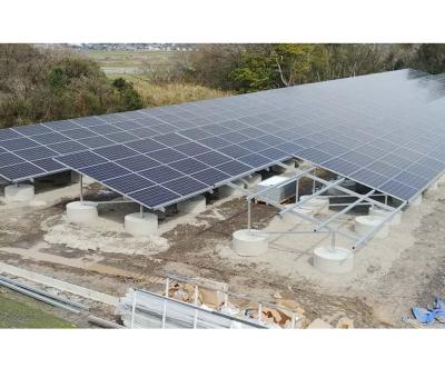 ground mounted solar structure