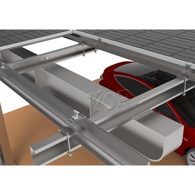 Low-Cost Solar Carport Mounting