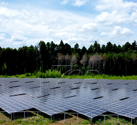 1MW PV Ground Mounting Systems in Japan