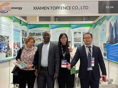  XIAMEN TOPFENCE CO.,LTD. Shines at Poland Solar Energy Exhibition 2024, Showcasing Cutting-Edge Innovations and Forging Industry Alliances
