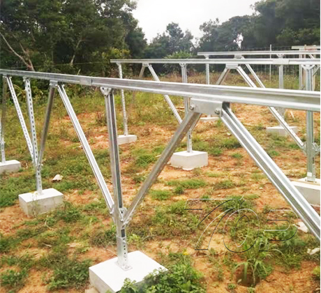 50KW Steel Material Solar Ground Mounting System