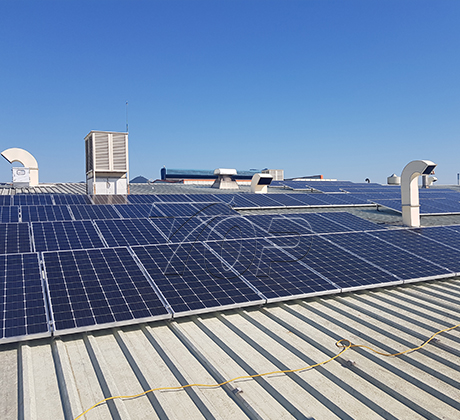 140KW Photovoltaic Roof Mount in Korea