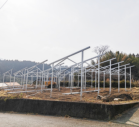 100 KW Solar PV Agriculture Racking System