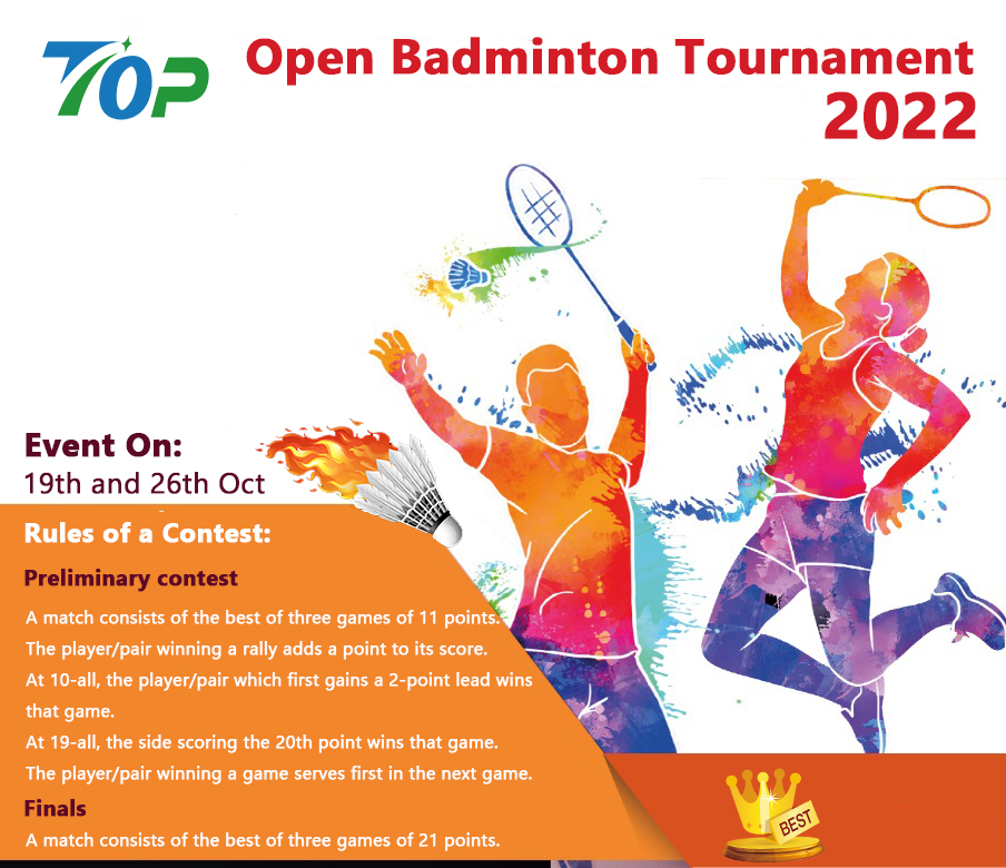 TopEnergy`s First Open Badminton Tournament